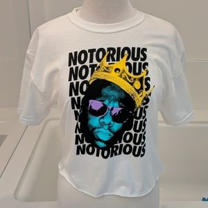 The Notorious B.I.G. short sleeve top in a medium